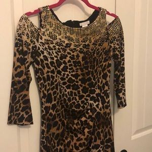 Super cute Leopard cocktail dress!!! Never worn!!!